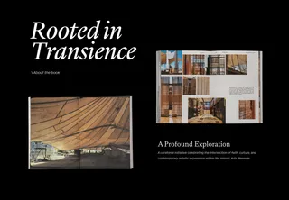 Almusalla Prize page titled 'Rooted in Transience' with architectural photographs