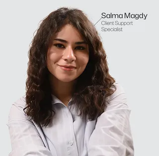 Salma Magdy, Client Support Specialist at 9H Digital
