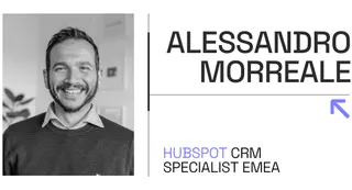 Alessandro Morreale, HubSpot CRM Specialist EMEA